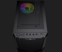 GAMEBOOSTER GB-PW908B 500W USB 3.0, ATX Mesh, Fixed 4xRGB Fan, Siyah Kasa - 4